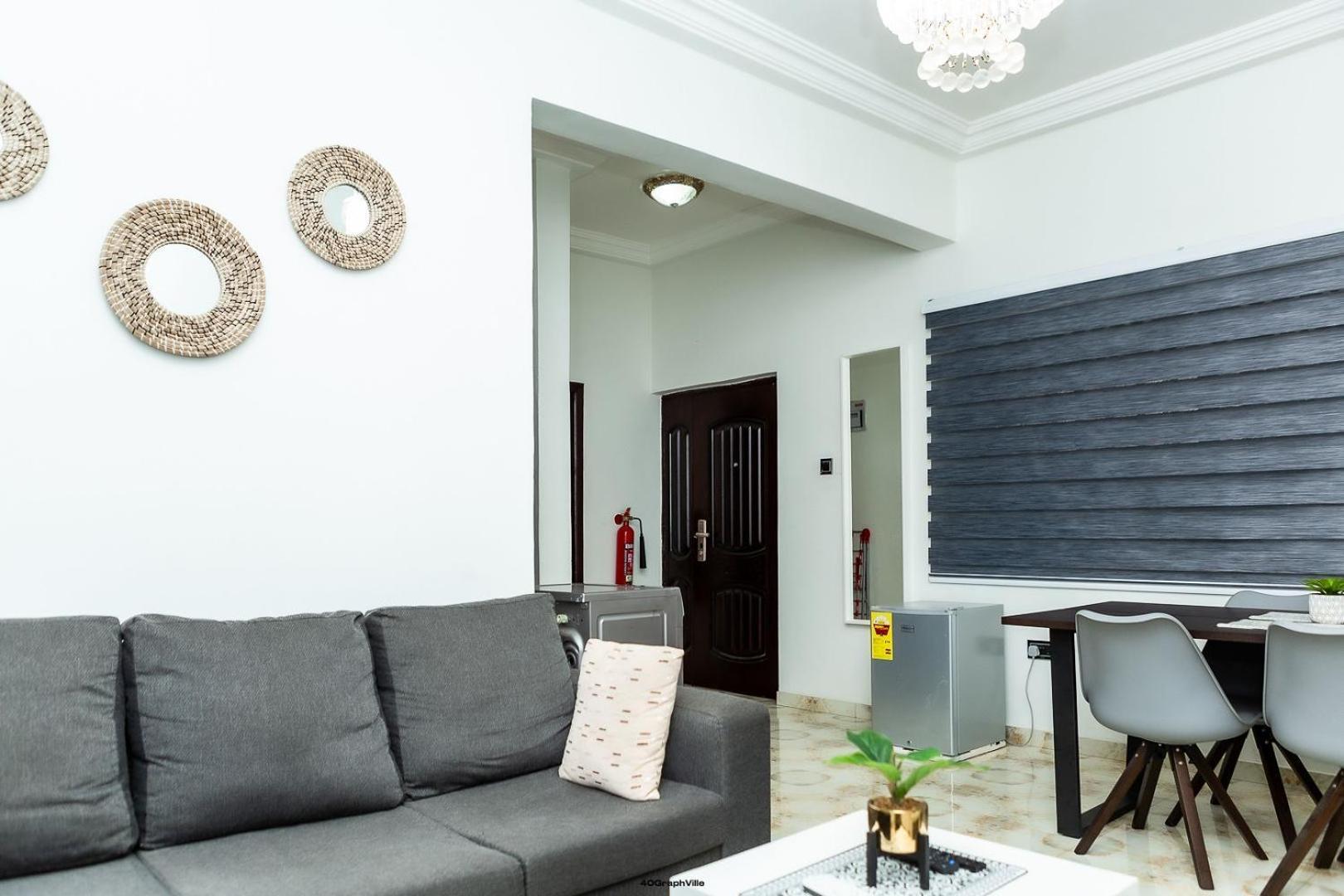 Stylish East Legon Apartment - Ac, Wi-Fi, Netflix Accra Eksteriør billede