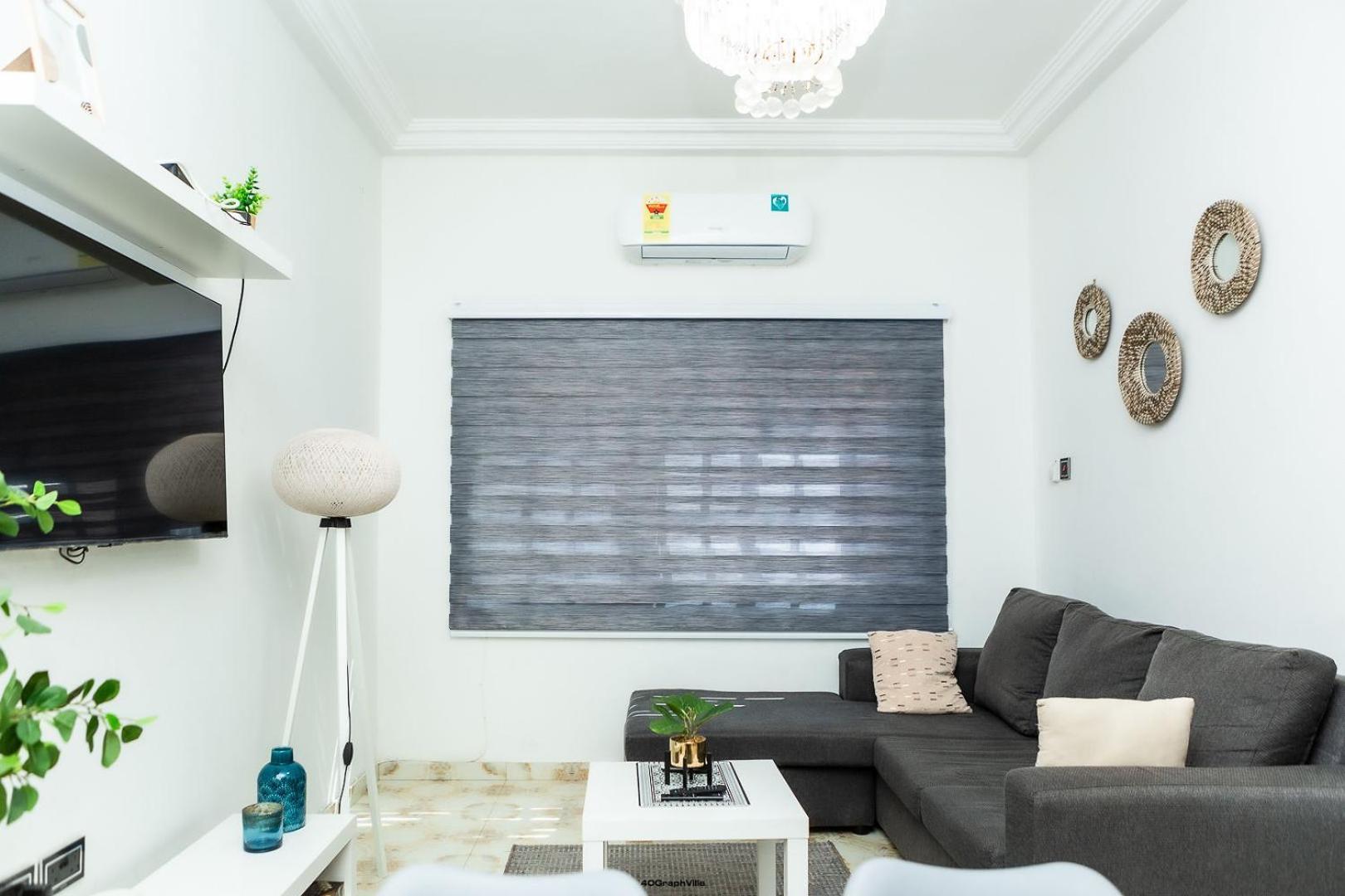 Stylish East Legon Apartment - Ac, Wi-Fi, Netflix Accra Eksteriør billede